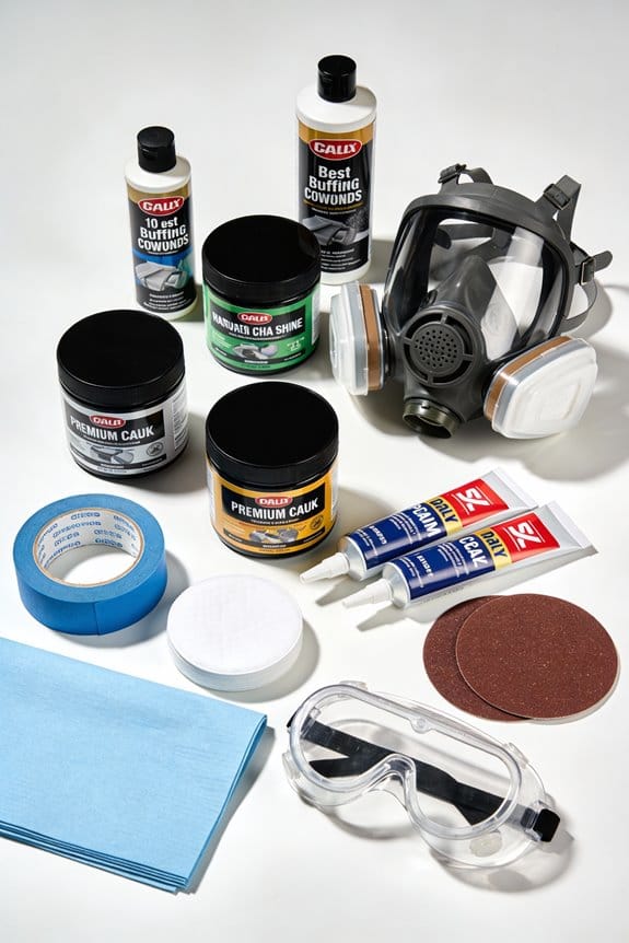 buffing compounds for shine