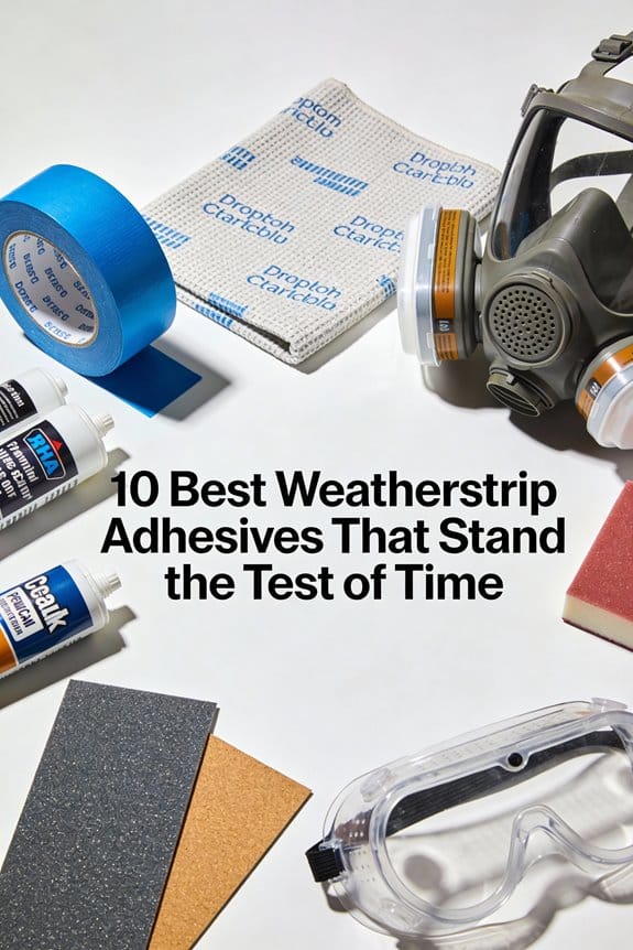 durable weatherstrip adhesive options