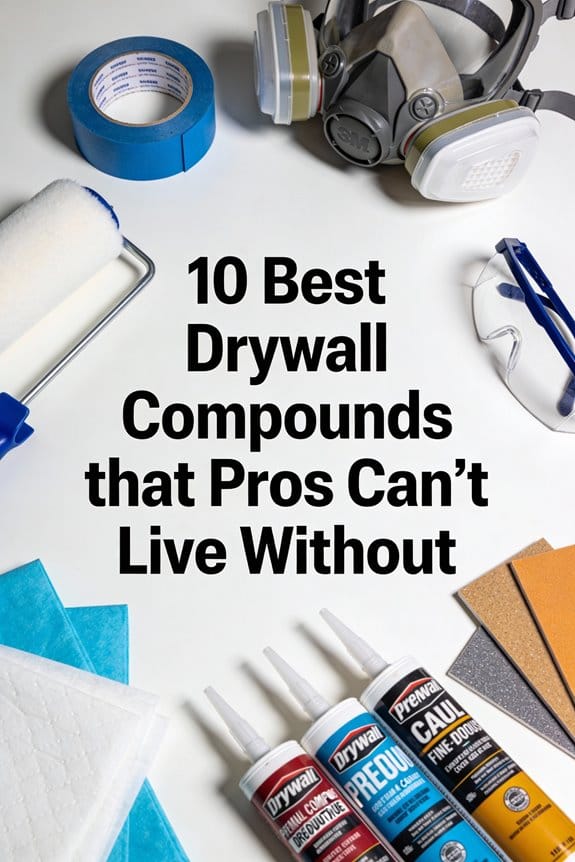 essential drywall compounds list