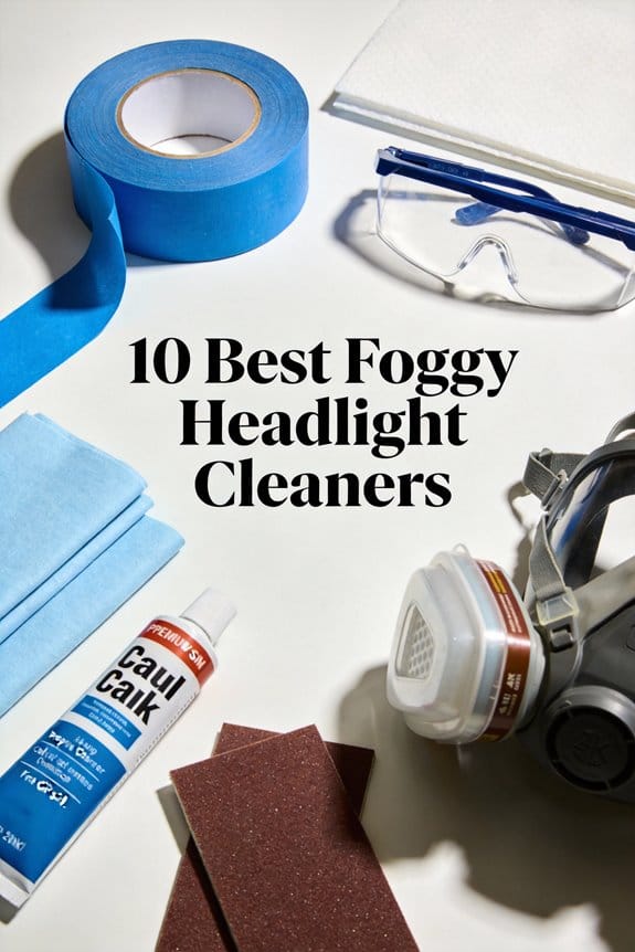 foggy headlight cleaning solutions
