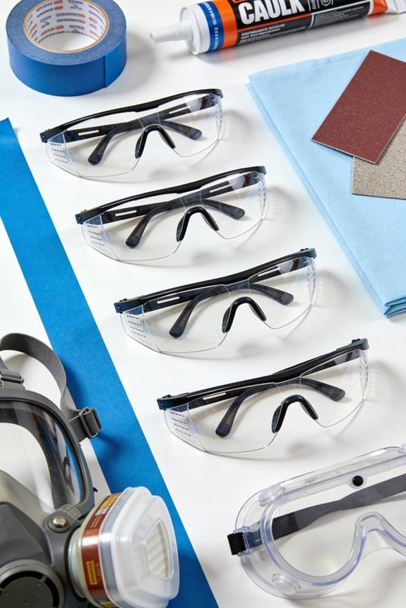 safety glasses with shields