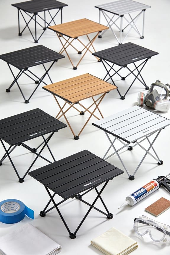 space efficient stylish work tables