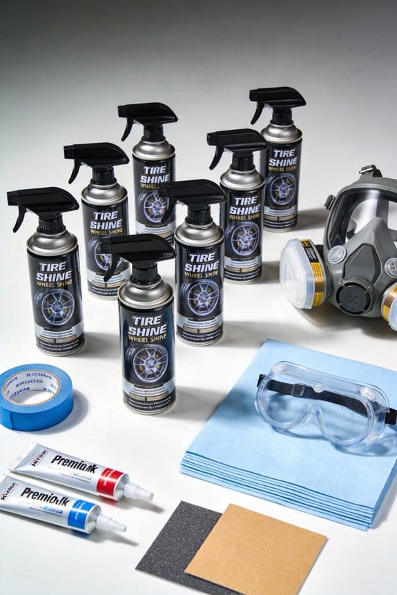 tire shine spray options