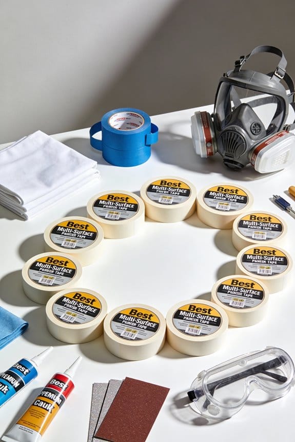 top multi surface painter tapes