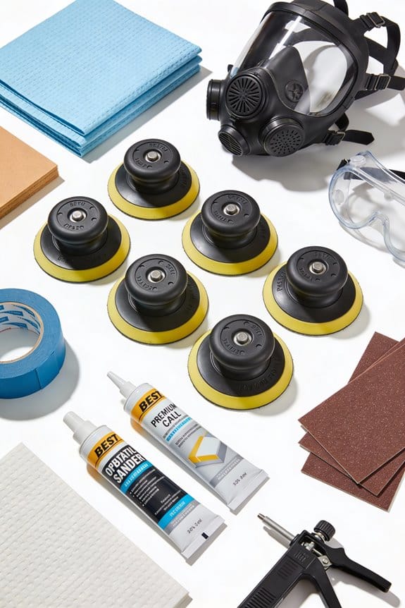 top orbital sander pads