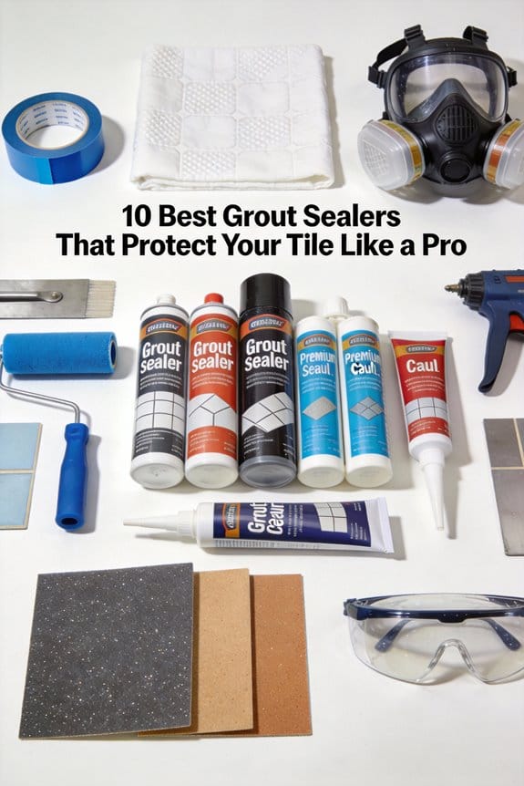 top tile grout sealers