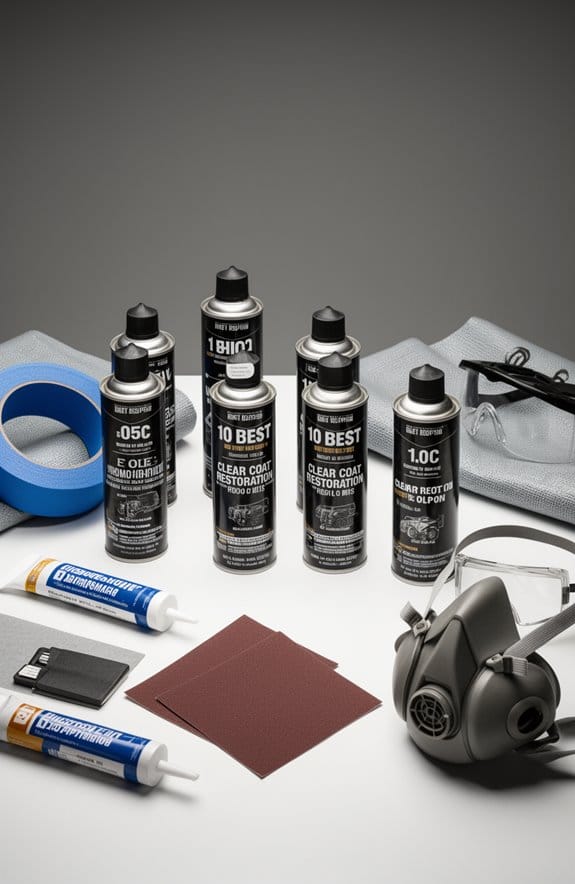clear coat restoration products