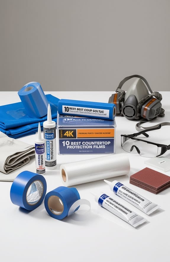 countertop protection film options