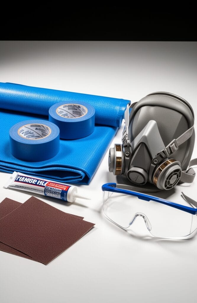 prevent sanding dust damage