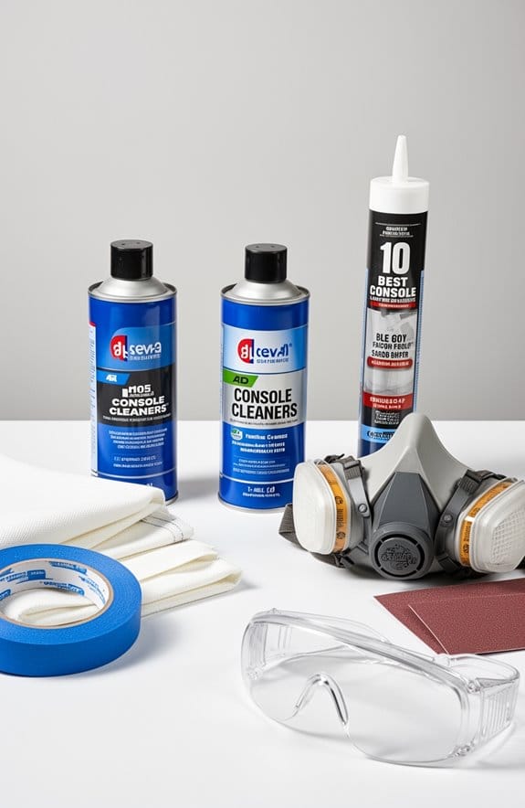 top console cleaning products
