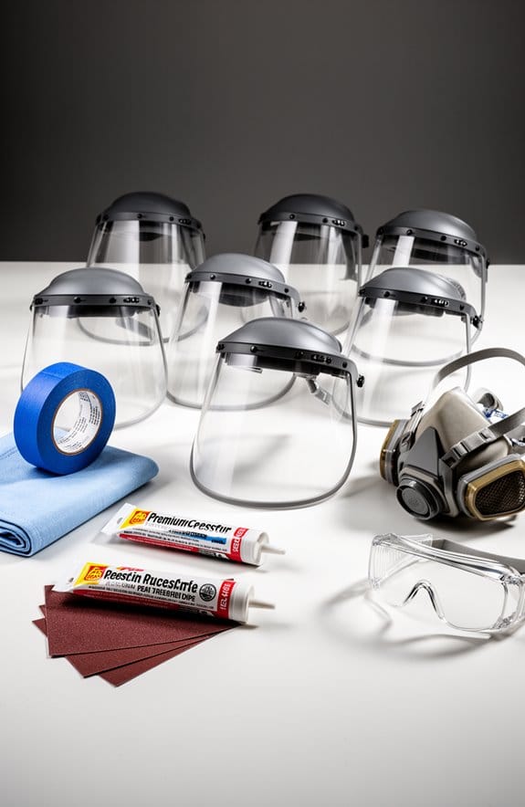 top full face shields