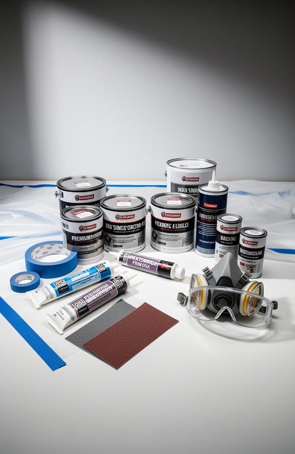 top mixing paddle paints
