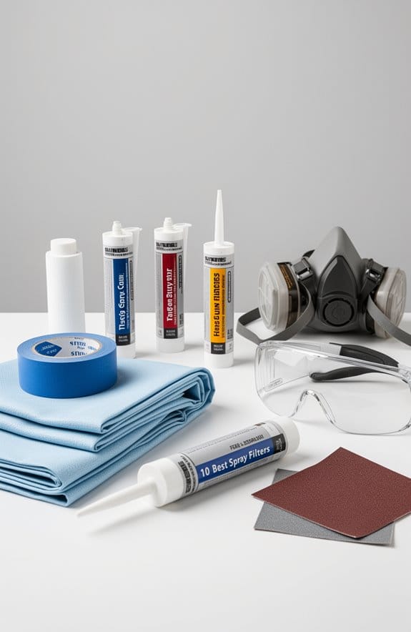 top spray gun filters
