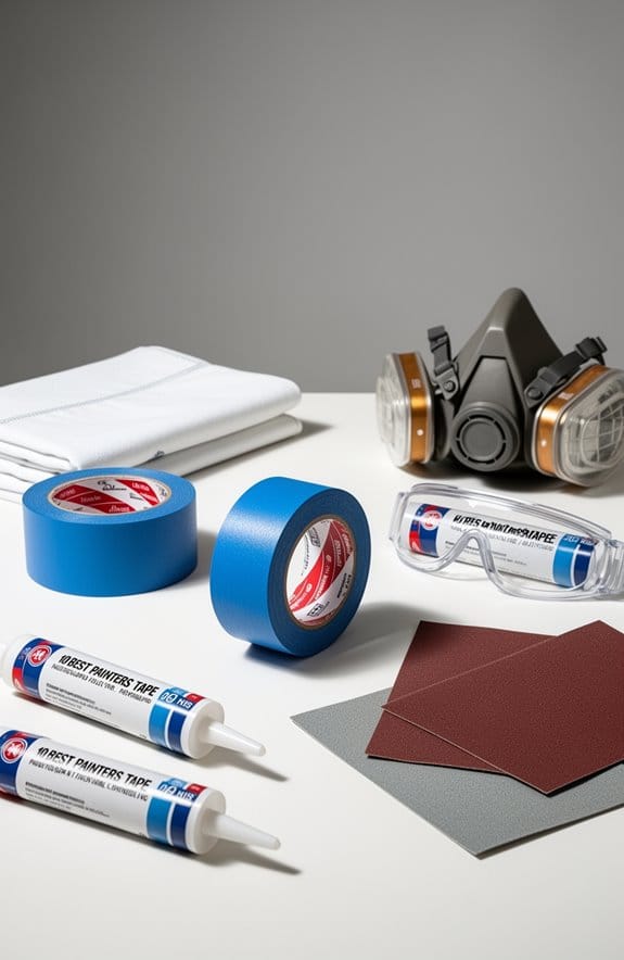 top tape for textured walls