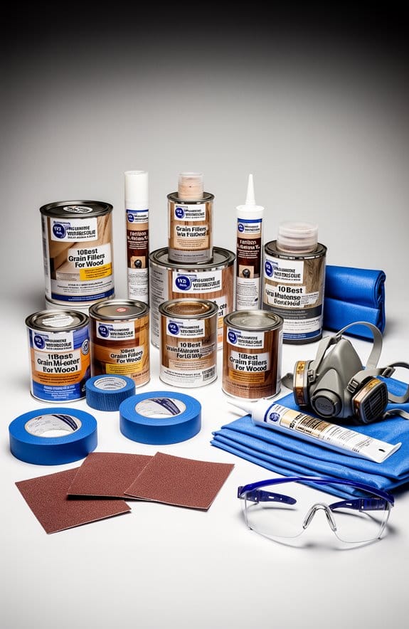 top wood grain fillers