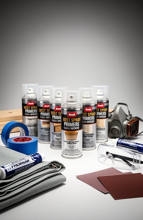 top wood spray primers