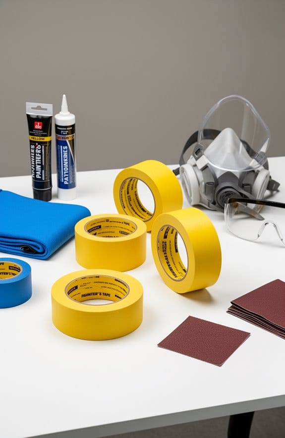yellow painters tape options